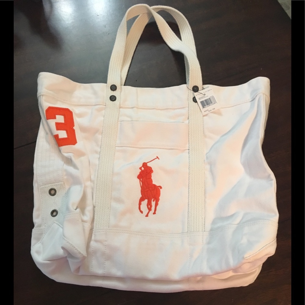 Ralph Lauren - White Beach Bag or Tote